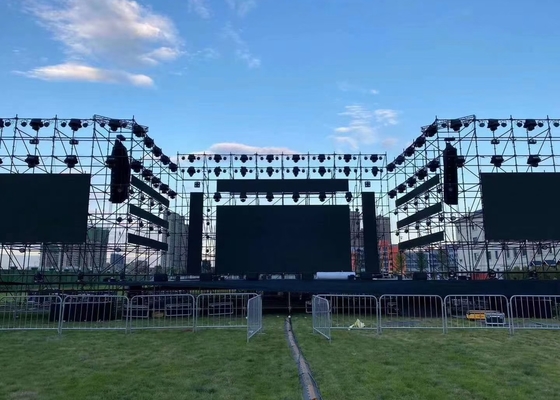Stadio Display LED a colori per la pubblicità P6 Modulo ad alta risoluzione 192*192mm