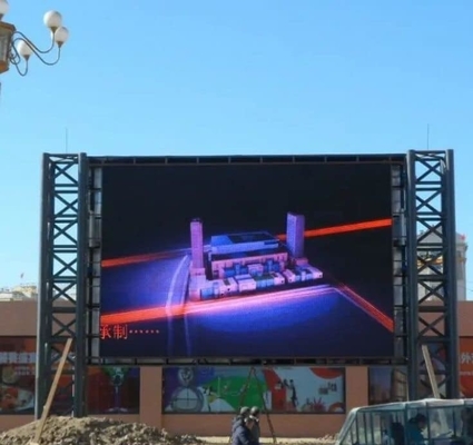P10 LED Billboard, display LED ad alta risoluzione 32X16 3 anni di garanzia