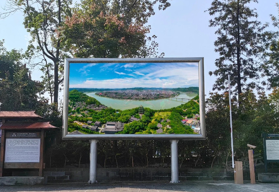 P10 Screen in alluminio a stampa a LED ad alta definizione a colori pieni impermeabile all'aria aperta