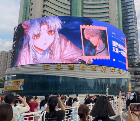 P10 Outdoor Full Color LED in alluminio a fusione, 8500 Nits, garanzia di 3 anni