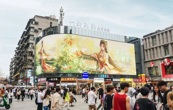 Fissa P6 all' esterno Display a LED a colori completo Armadio in ferro 3 anni di garanzia