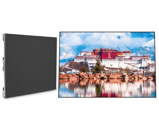 P4 All'aperto Full Color HD RGB LED Diye-Casting Aluminum Screen 960*960MM Armadio