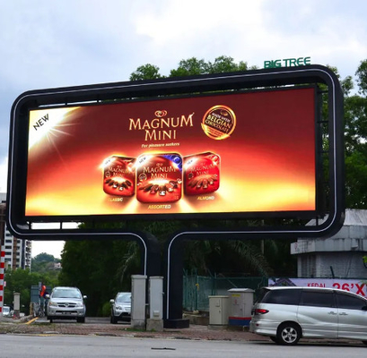 P4 Large Outdoor Full Color LED Die-Cast Aluminum Screen per ospedali e stadi