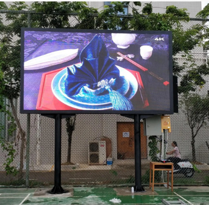 P10 Screen in alluminio a stampa a LED ad alta definizione a colori pieni impermeabile all'aria aperta
