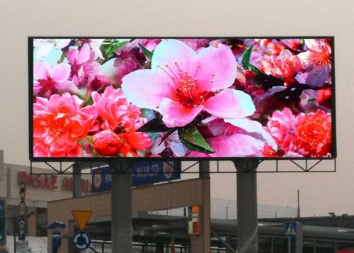 Display LED a colori per la pubblicità su strada e nei supermercati