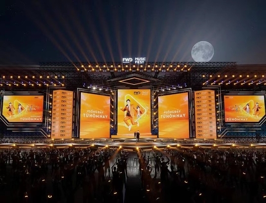 Display LED ad alta risoluzione P6.67 all'aperto impermeabile a colori IP65 320*160mm Modulo