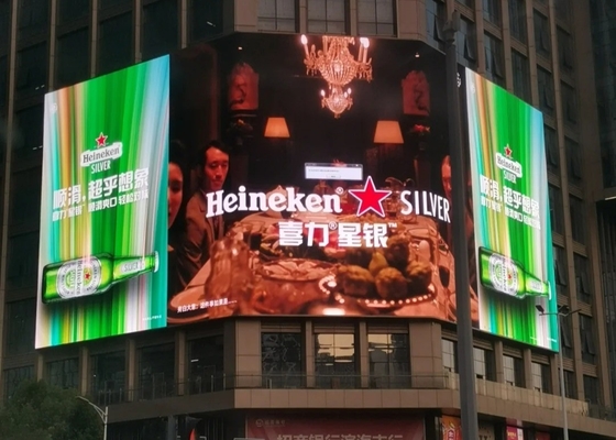 Screen di noleggio impermeabile IP65 Outdoor Full Color LED Display 500*1000MM P4.81 Modulo HD 7500cd/Sq Luminosità