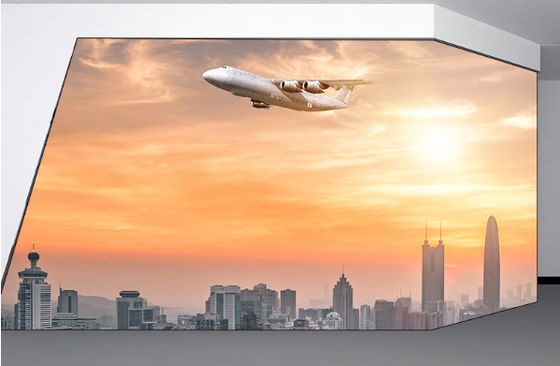 Cartellone pubblicitario LED per esterni P6 12 piedi x 24 piedi IP65 Display pubblicitario impermeabile