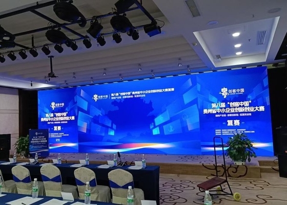 P3.91 Display LED a colori interiori ad alta definizione/Billboard LED per palcoscenico, conforme alla FCC