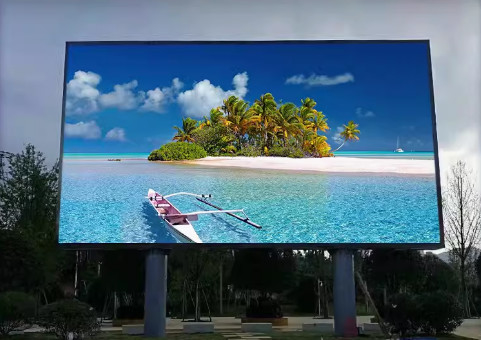P3.91 Full Color Outdoor SMD3535 LED Billboard 320mm X160mm Modulo dimensione 40000 punti/metro quadrato