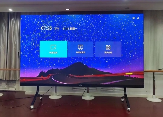 Display a LED a colori interni ad alta risoluzione HD 4mm pixel pitch Stge Parete