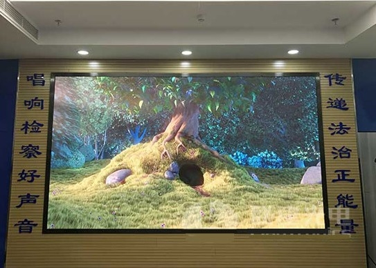 Display a LED per interni a parete video a passo piccolo ultra sottile P1.9 LED 270420 punti/M2 492x492mm