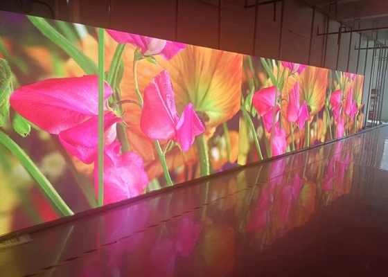 Gabinetto in alluminio a fusione a stampo interno Display a LED a colori pieni RGB LED Cartelloni pubblicitari ad alta efficienza energetica