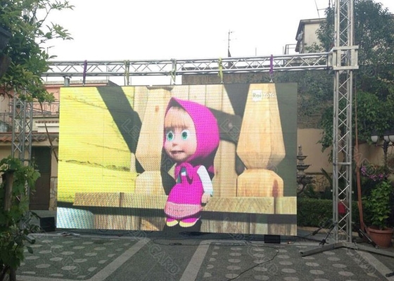 Display interno a LED ad alta definizione 2025 500x1000mm P3.91 Display LED esterno pubblicitario