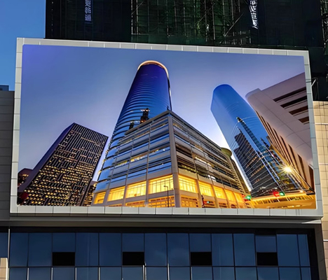 p8 Panorami pubblicitari a LED per esterni a prova d'acqua a colori SMD3535 Shopping Mall