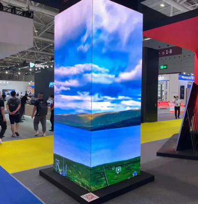 Schermo in alluminio a colata a colori a LED personalizzato 2500 CD/mq Schermo pubblicitario a LED interno