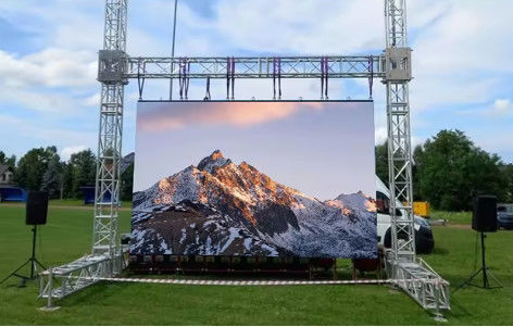 UL ISO2001 Certificato Display LED a LED per esterni impermeabile P10 RGB