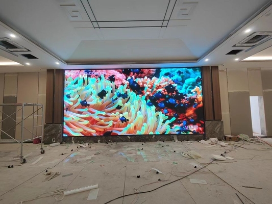Schermo in alluminio a fusione P1.667 Pitch LED Scenic Backdrop, Display LED interno 1R1G1B