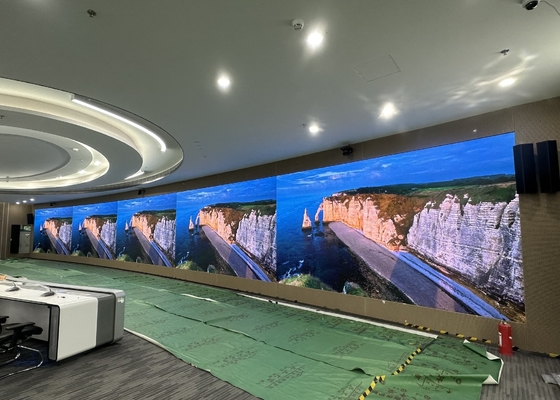 P3.91 Display a schermo a LED a noleggio all'interno HD Full Color Stage 500x1000 Cabinet