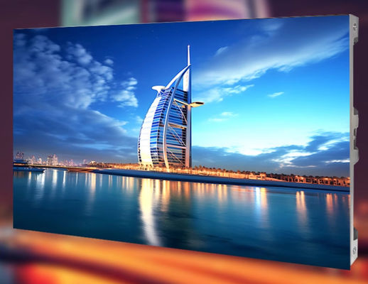 Schermo LED Zigzag SMD a colori ad alta risoluzione P2.5, 768mm*768mm, 3 anni di garanzia