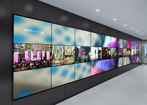 Display a LED impermeabile a colori pieni Display a LED P5 Indoor Large Screen Infisso in alluminio a fusione stampata