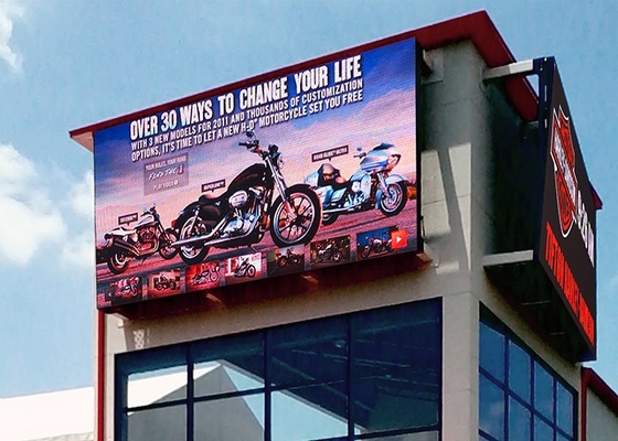 Full Color Outdoor Waterproof High Brightness LED Screen Noleggio P3 Centro commerciale Installazione