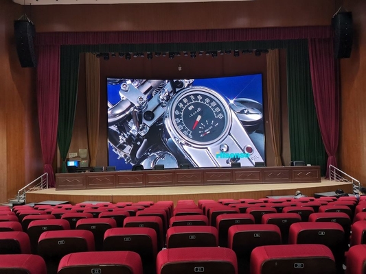 Display in alluminio in affitto super chiaro 6000cd/M2 Indoor HD LED Screen