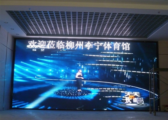 Ultra-claro alluminio a fusione a stampa a colori pieni P5 Indoor Signage Display LED Screen
