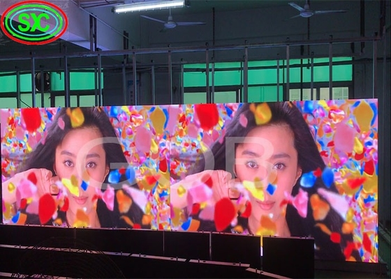 Dispositivi per TV in alluminio a stampa a LED a parete impermeabile / P10 Interior LED Monitor Rental con chip Epistar