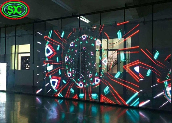 Wafer Chip pannello LED trasparente, schermo LED trasparente ad alta visibilità
