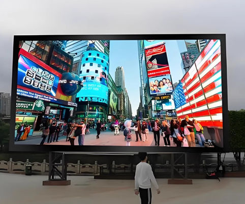 Prezzo buono Real Pixel 1R1G1B Score Led Billboard con e 860w/m2 Consumo energetico medio in linea
