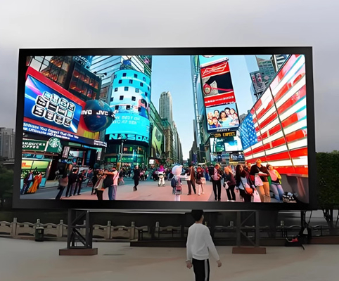 Real Pixel 1R1G1B Score Led Billboard con e 860w/m2 Consumo energetico medio