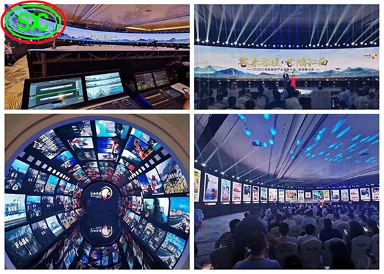 Display a noleggio impermeabile programmabile HD P4.81 1/13 Piattaforma di scansione schermo a LED