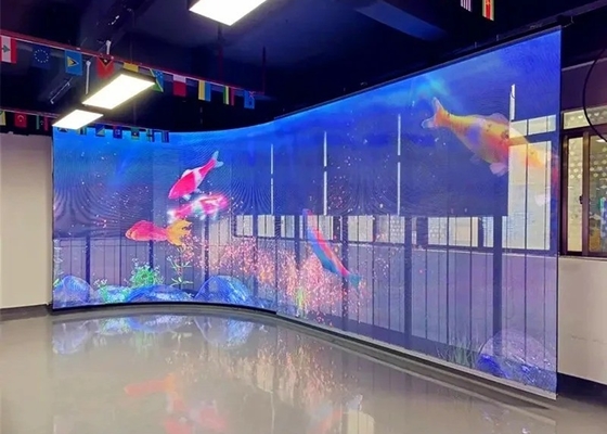Display trasparente commerciale, Display trasparente a LED 1R1G1B