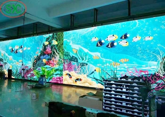 IP34 P2 Rental LED Display 1/32 Scansione HD 128*64 Risoluzione Indoor Per Centri commerciali