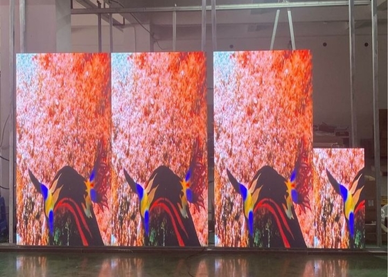 P4.81 Risoluzione Noleggio Display HD LED 250*250 Centri commerciali e strade