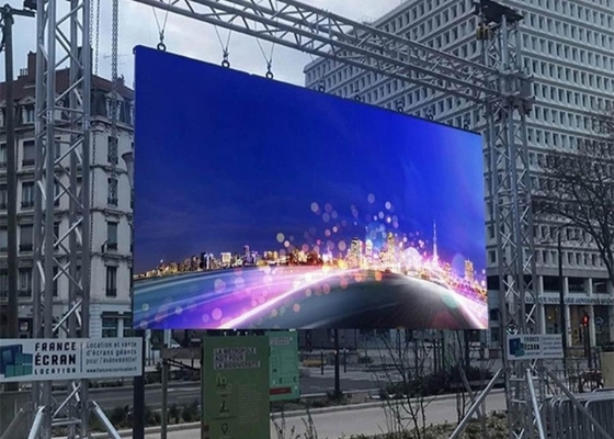 P4.81 Risoluzione Noleggio Display HD LED 250*250 Centri commerciali e strade