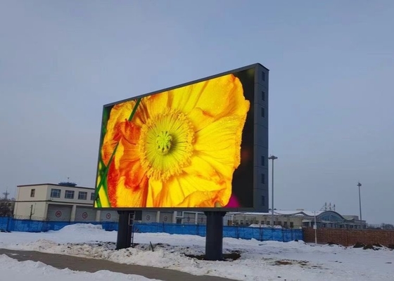 p8 Panorami pubblicitari a LED per esterni a prova d'acqua a colori SMD3535 Shopping Mall