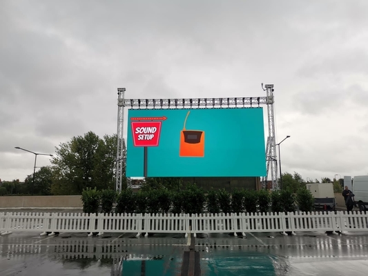 P3.91 HD LED Video Wall 64*64 Risoluzione 250*250 Dimensioni Per Pubblicità E Centri Commerciali