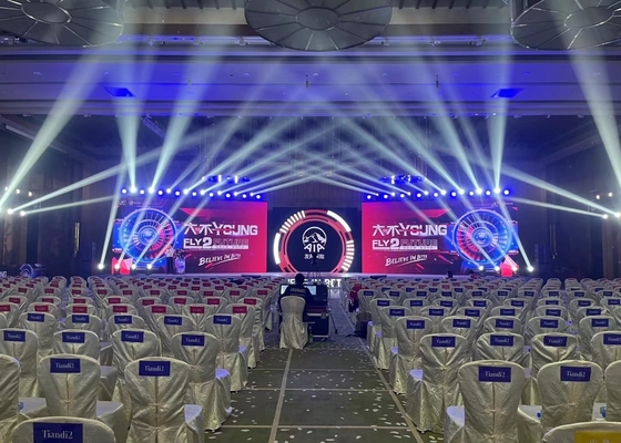 Grande noleggio all'aperto 320x160mm P10 cartelloni pubblicitari per il muro per festival di musica sul palco Concerti