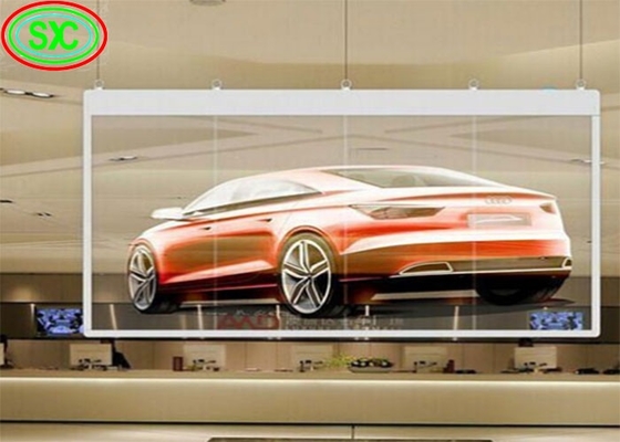 Display trasparente a colori pieni ad alta luminosità SMD2525 IP54 Lunga durata
