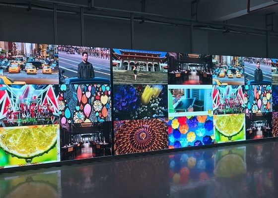 P2.5 Tipo di armadietto per fusione senza saldatura a LED in colata in alluminio 640X640 mm