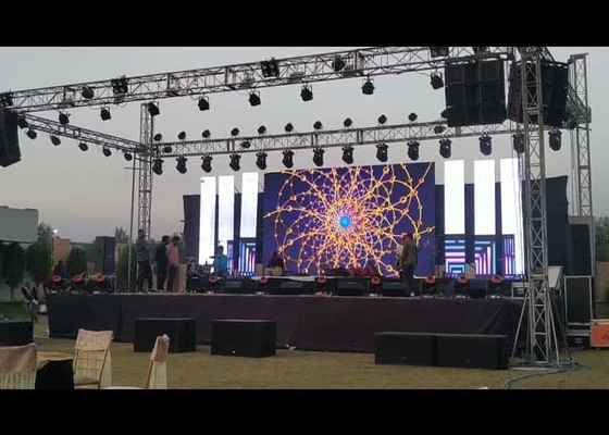 P6.67 Noleggio/Fissato RGB Full Color Slim LED Display Panel SMD per conferenze di nozze sul palco