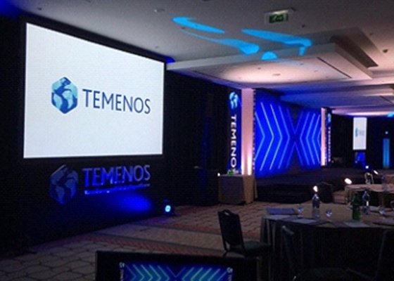 schermo in alluminio a fusione a stampa P5 LED Display Full Color Stage Ultra-Thin Ultra-HD