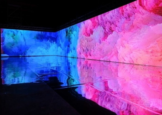 Display video a LED a colori pieni RGB P6 Display video a LED 192mm * 192mm Dimensione del gabinetto