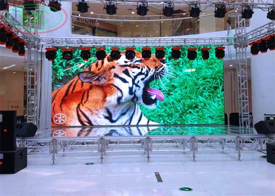 HD Indoor P6 Scenic Background Events LED Rnetal Video Wall Led Display Screen