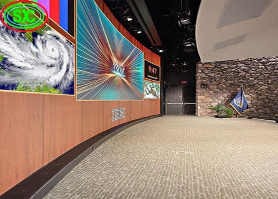 Pubblicità ad alta definizione a colori a LED Screen di noleggio / conferenza Indoor LED Video Wall
