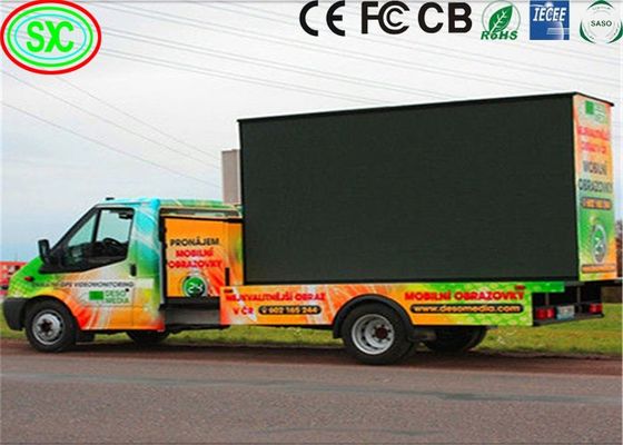 Prezzo buono Display a LED per camion mobile a 60 Hz per pubblicità esterna in movimento in linea