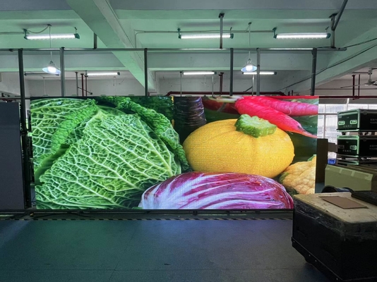 Canbest V Series 500x500mm COB P1.2 P1.5 P1.9 P2.6 P2.9 Display LED ad angolo destro interno Schermata a LED ad angolo 90 gradi parete video