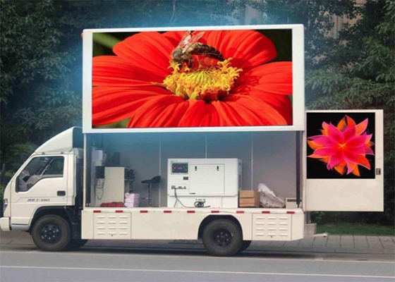 Dimensioni personalizzate P1.87 Display a LED montato su camion Centure Park Garanzia di 2 anni